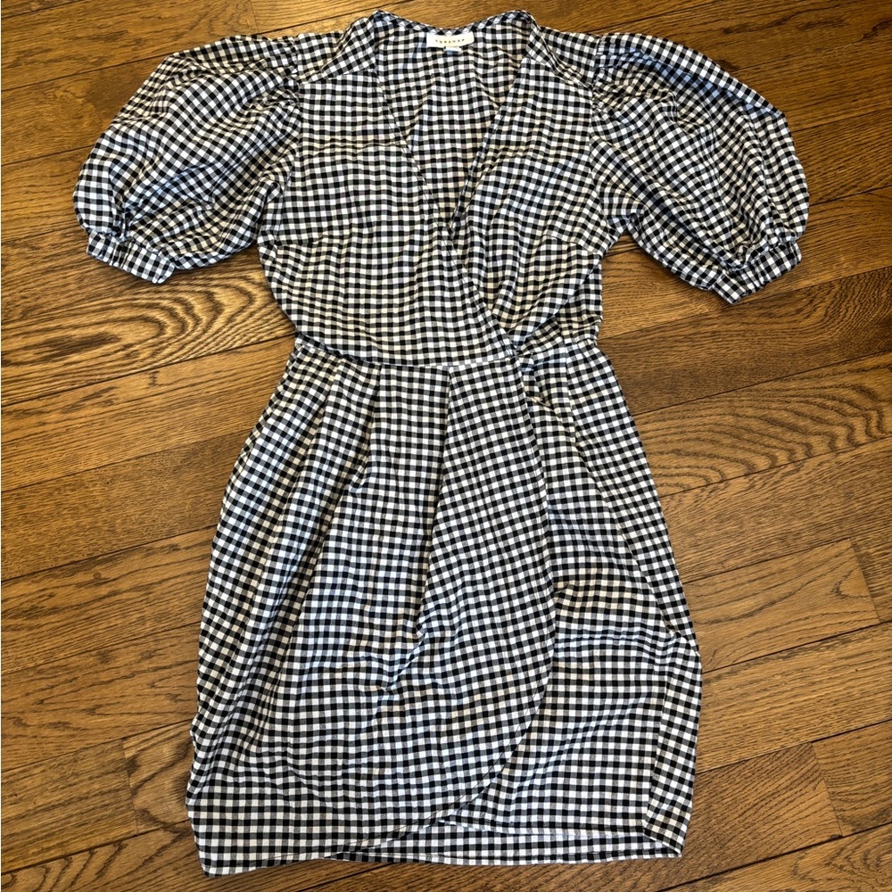 Topshop gingham minidress